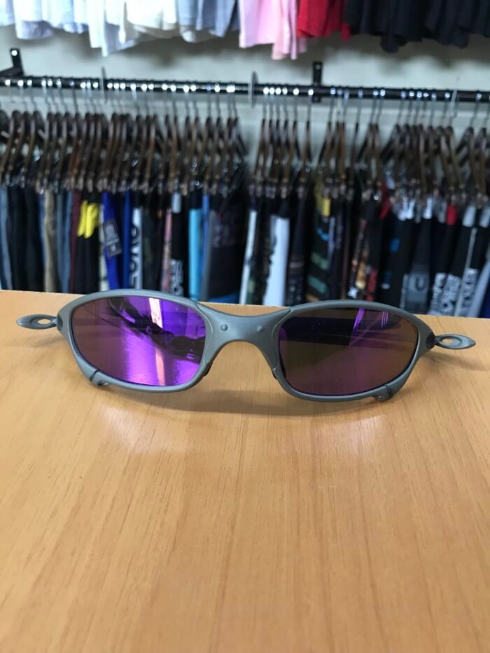 Óculos Oakley Juliet Metal Cinza & Roxo