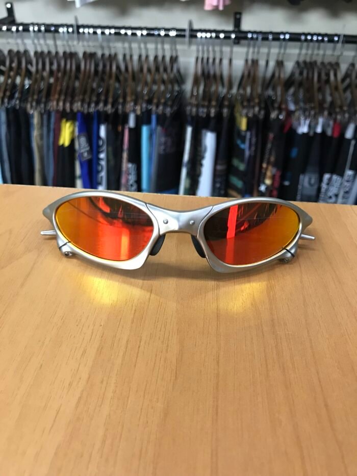 Óculos Oakley Penny Metal Prata & Laranja