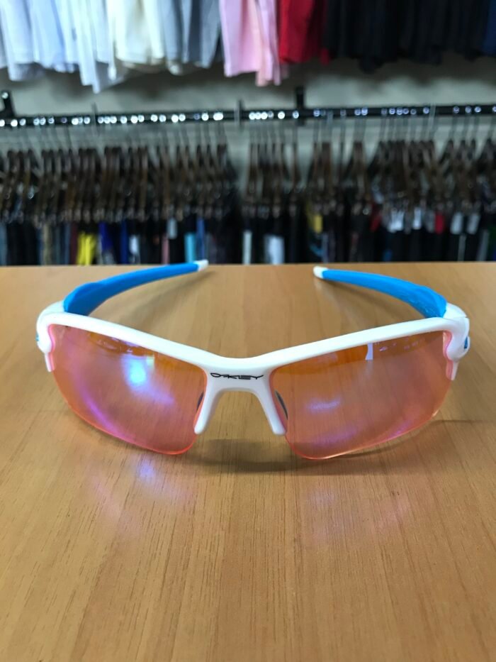 Óculos Oakley Flak Branco & Azul