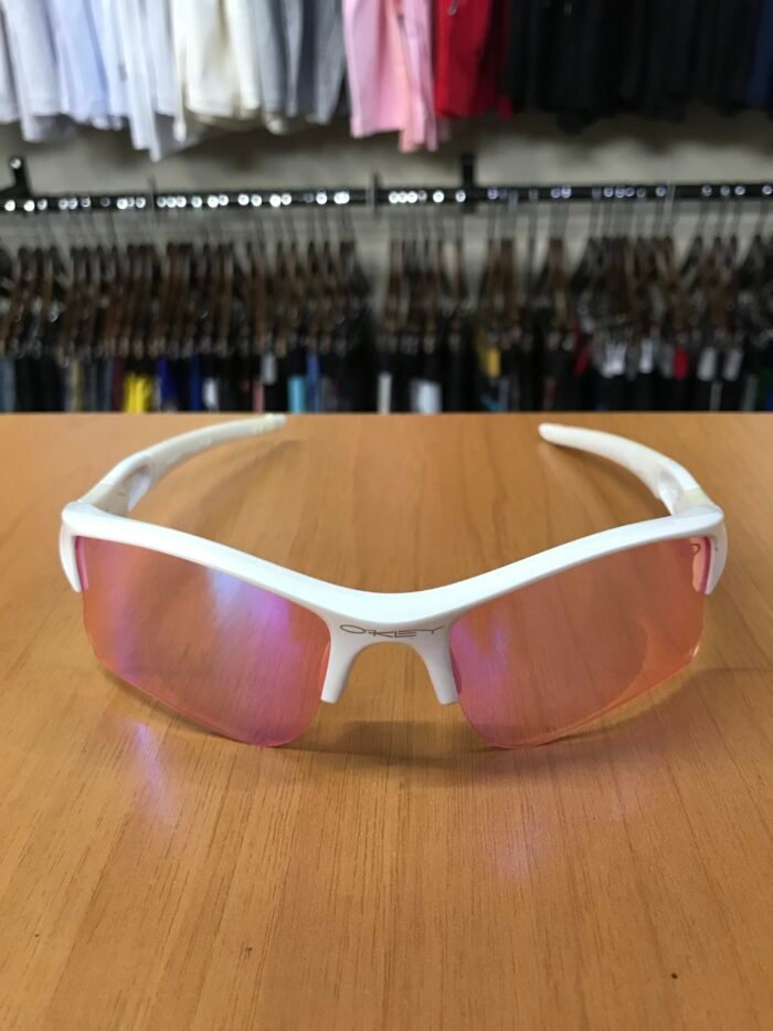 Óculos Oakley Flak Branco & Rosa
