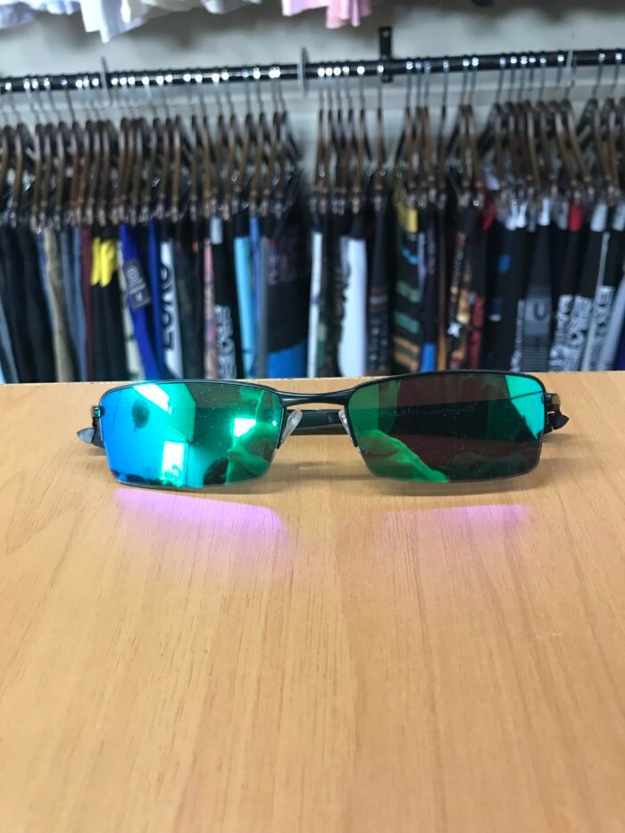 Óculos Oakley Lupa Metal Preto & Verde