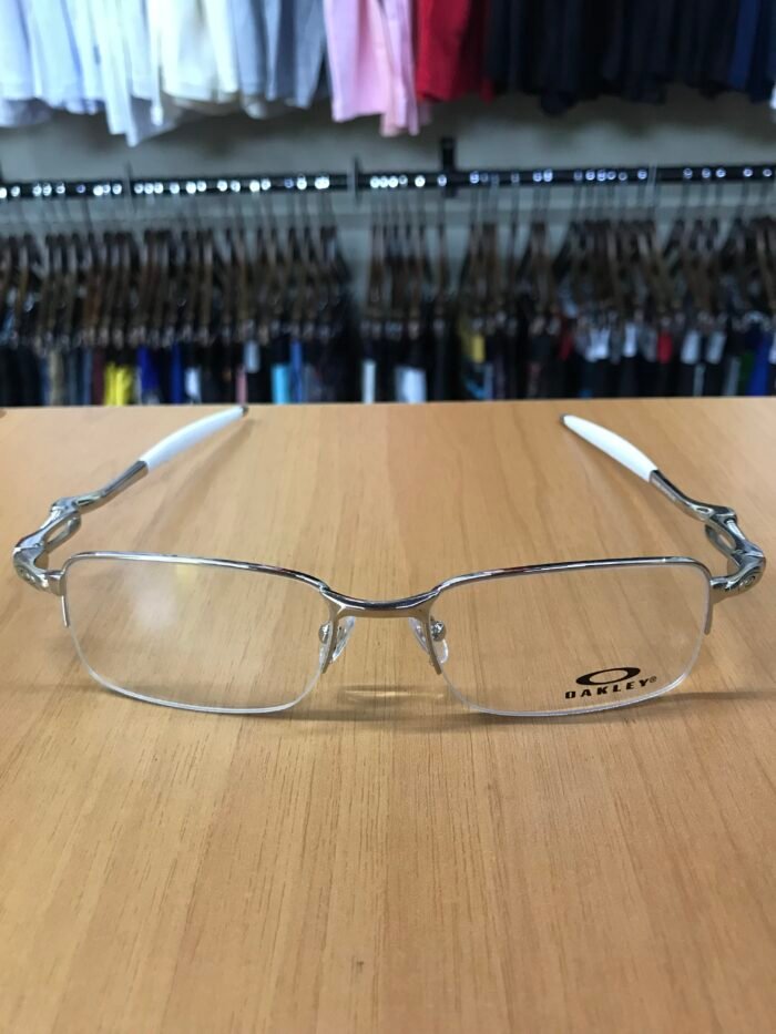 Óculos Oakley Mola Para Descanso Prata & Branco