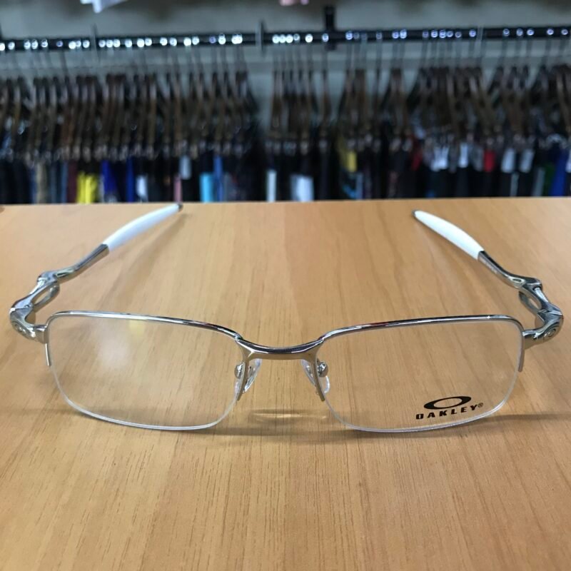 Óculos Oakley Mola Para Descanso Prata & Branco